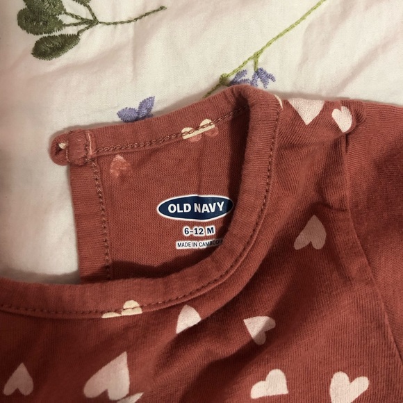 Baby Heart Printed Dress & Romper🤍 - Picture 3 of 5